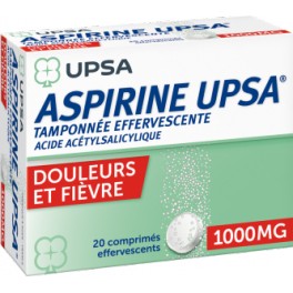 ASPIR UPSA 1000MG CPR EFFV2X10
