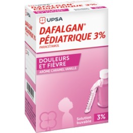 DAFALGAN PEDIATRIQUE, solution buvable, flacon 90ML