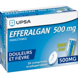 EFFERALGANODIS 500MG 16 COMPRIMES