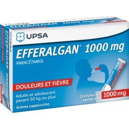 EFFERALGAN STICK 1G 8 SACHETS