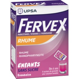 FERVEX ENFANT  8 SACHETS 3G