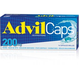 ADVILCAPS 200MG CAPS MOL BT16