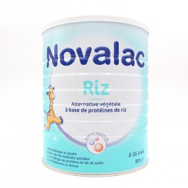 NOVALAC RIZ 0-36 MOIS LAIT 800G