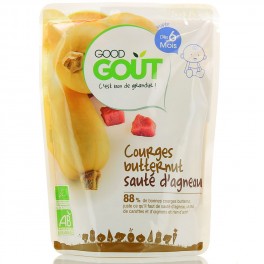 GOODGOUT COURGES BUTTERNUT SAUTE DAGNEAU 190G GOODGOUT COURGES BUTTERNUT SAUTE DAGNEAU 190G