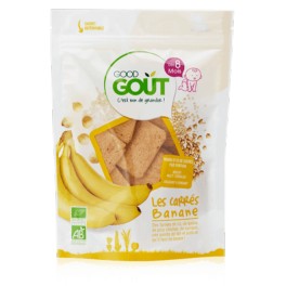 GOODGOUT CARRES BANANE 50G