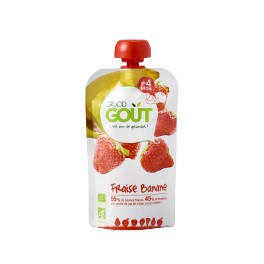 GOODGOUT FRAISE BANANE 120G