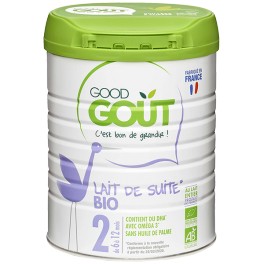 GOODGOUT LAIT 2 AGE BIO PDR 800G