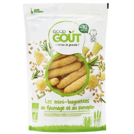 GOODGOUT MINI BAGUETTES ROMARIN FROMAGE 70G