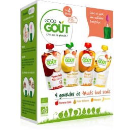 GOODGOUT VARIET FRUIT120GX4+CUILL