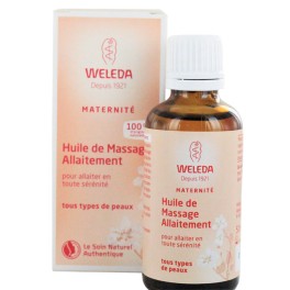 WELEDA SOINS CORPS Hle mass allaitem Fl/50ml