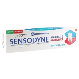 SENSODYNE SENSIBILITE&GENCIVES MENTHE