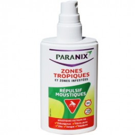 PARANIX MOUSTIQUE Spray zone tropic Fl/90ml PARANIX MOUSTIQUE Spray zone tropic Fl/90ml