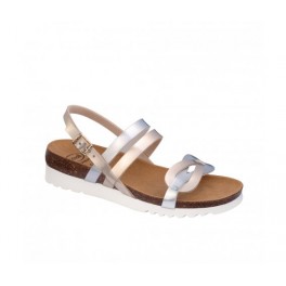 SCHOLL SOFIA SANDAL SYNLAMIN-WPLAT ARG 40