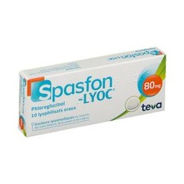SPASFONLYOC 80MG, 10 comprimés lyoc SPASFONLYOC 80MG, 10 comprimés lyoc