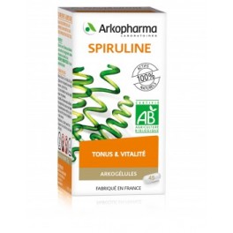 ARKOGELULES Spiruline Bio Gél Fl/45 ARKOGELULES Spiruline Bio Gél Fl/45