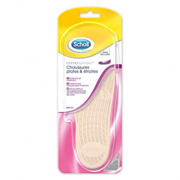 scholl semelle gel talon