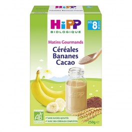 HIPP CEREALE BANANE CACAO 250G