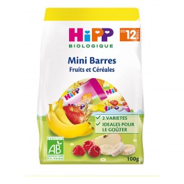 HIPP MINI BAR FRUIT CEREALE 100G