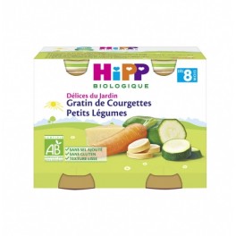 HIPP  GRATIN DE COURGETTES PETITS LÉGUMES 2190G