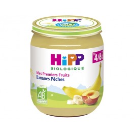 HIPP BANANES PECHES POT 125G