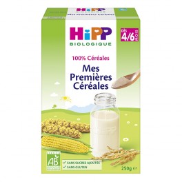 HIPP MES 1ERES CEREALES S/GLUT250G HIPP MES 1ERES CEREALES S/GLUT250G