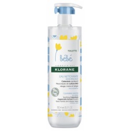 KLORANE BÉBÉ EAU NETTOYANTE  SANS RINÇAGE 750ML