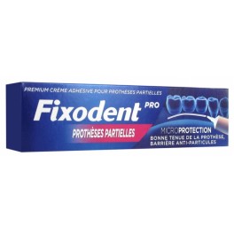 FIXODENT PRO PROTHÈSE PARTIELLE 40G