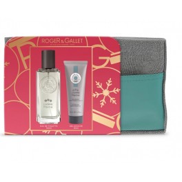 ROGER & GALLET  TROUSSE HOMME MENTHE 100ML+ GEL DCHE 50ML