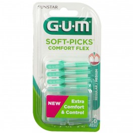 GUM SOFT-PICKS COMFORT FLEX MEDIUM