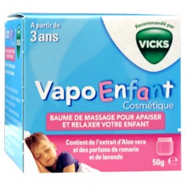 VICKS VAPOENFANT BAUME MASSAGE APAISANT P/50g