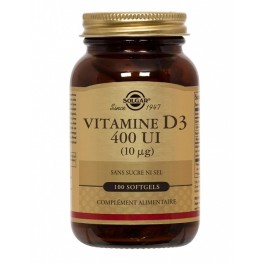 SOLGAR Vitamine D3 Caps P/100