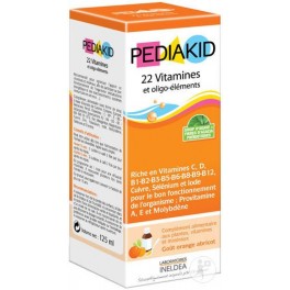 PEDIAKID 22 VIT & OLIGO SIR 125ML