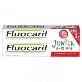 FLUOCARIL JUNIOR GEL FRUIT RGE 2X75ML