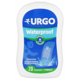 URGO WATERPROOF PANS TRSP BTE 20