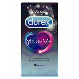 DUREX YOU AND ME Préservatif B/10