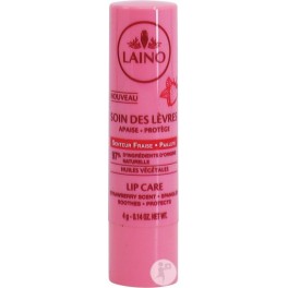 LAINO Stick soin lèvres fraise 4g LAINO Stick soin lèvres fraise 4g