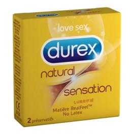 DUREX NATURAL SENS Préserv B/2