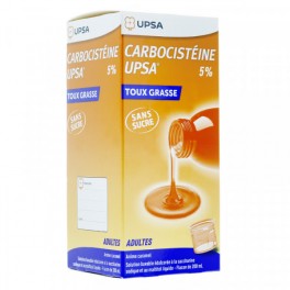 CARBOCISTEINE 5% UPSA S buv ad Fl/200ml