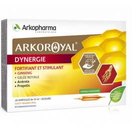 ARKOROYAL GELEE ROYAL DYNERGIE AMP 20 ARKOROYAL GELEE ROYAL DYNERGIE AMP 20