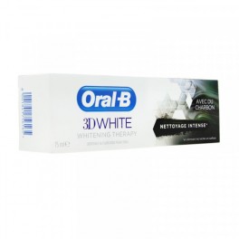 ORAL-B DENT 3D WHITE CHARBON 75ML ORAL-B DENT 3D WHITE CHARBON 75ML