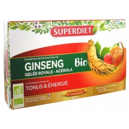 GINSING+GELEE ROYAL+ACEROLA BIO SUPERDIET AMP20