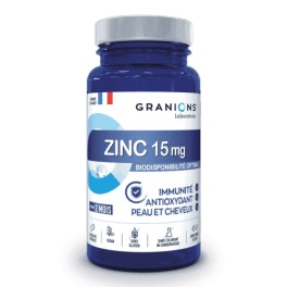 GRANIONS ZINC BISGLYCINATE 15MG 60GEL