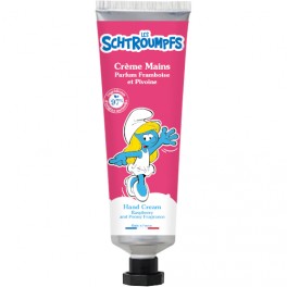 COMP DU BAIN SCHTROUMP CREME MAIN FRAMBOISE 