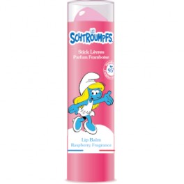 COMP BAIN SCHTROUMPFS LEVRE FRAMBOISE