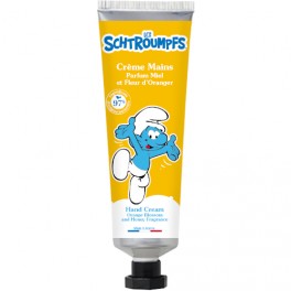 COMP BAIN SCHTROUMPF CREME MAIN MIEL ORANGER