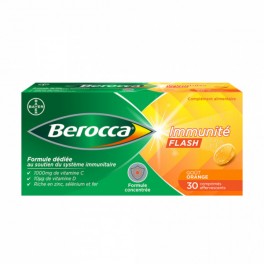 BEROCCA IMMUNITE FLASH 30CP EFF