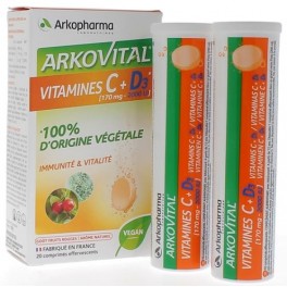 ARKOVITAL VIT D3+ VIT C  EFF 20