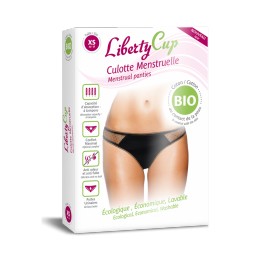 LIBERTY CUP CULOTTE MENSTRUELLE PLUS NOIR XS