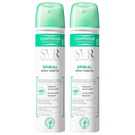 SVR SPIRIAL VEGETAL DEO SPRAY 75ML X2