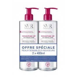 SVR SENSIFINE AR EAU MICELLAIRE 400ML X2